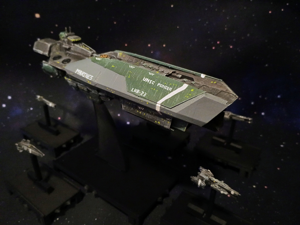 USS Orion класс штурмовой авианосец - Halo Armada