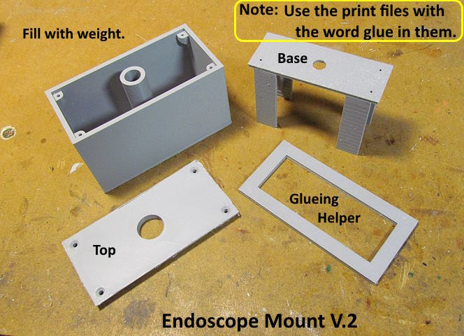Крепление для эндоскопической камеры