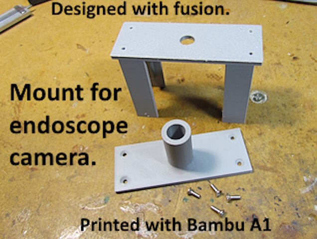 Крепление для эндоскопической камеры