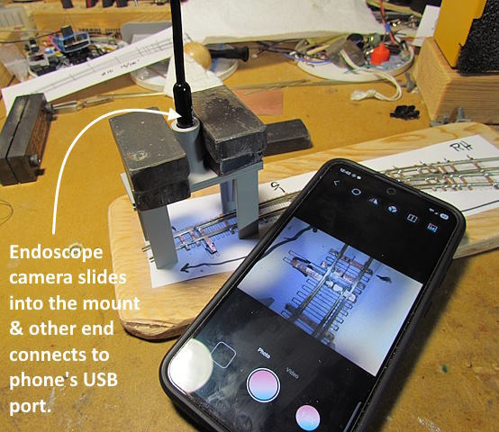 Крепление для эндоскопической камеры