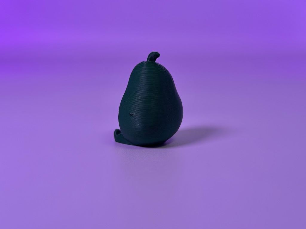 Модель авокадо для печати