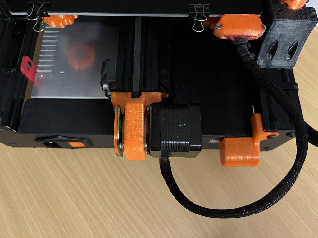 Компактный крепеж мотора Y-оси с двойным демпфером