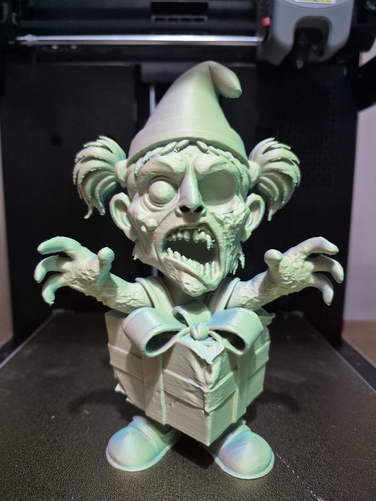 Модель Рождественского подарка Gnombie