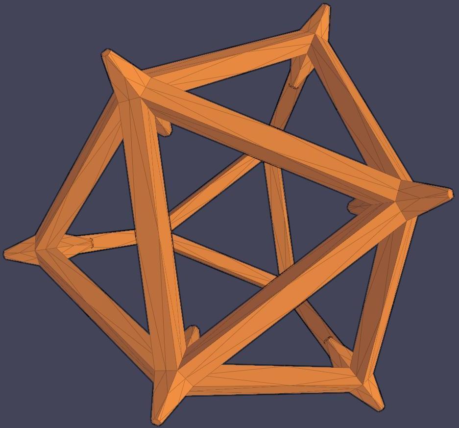 Икосаэдр для 3D-печати