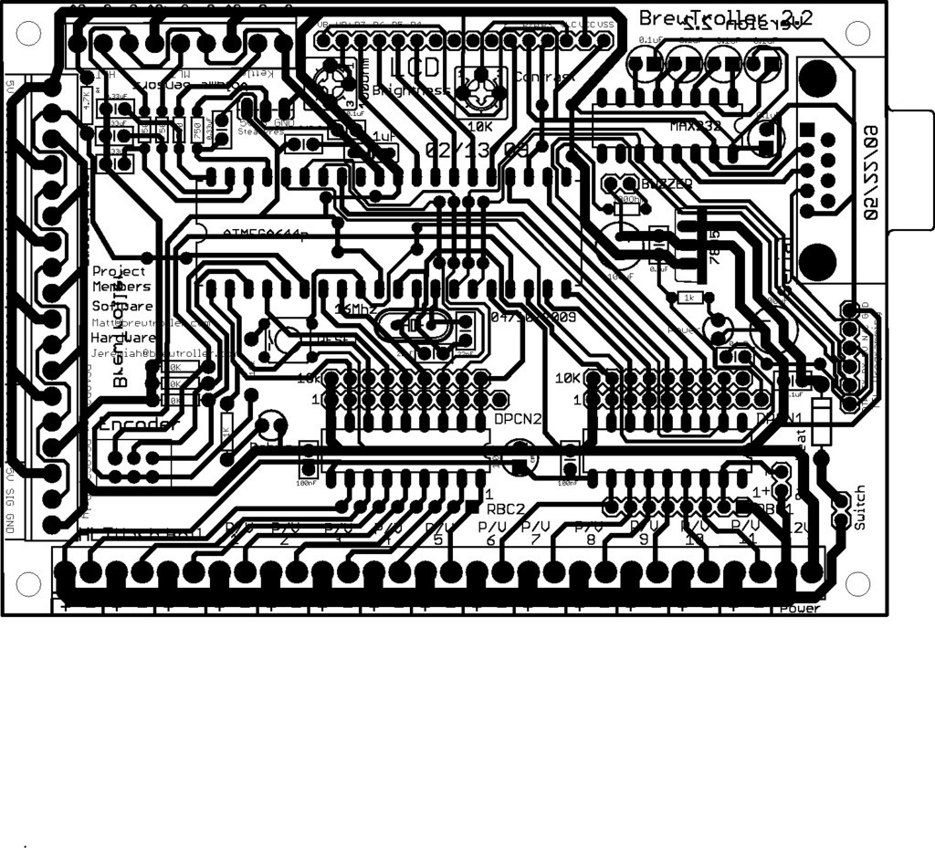 Автоматизированный контроллер Brewtroller для домашнего пивоварения