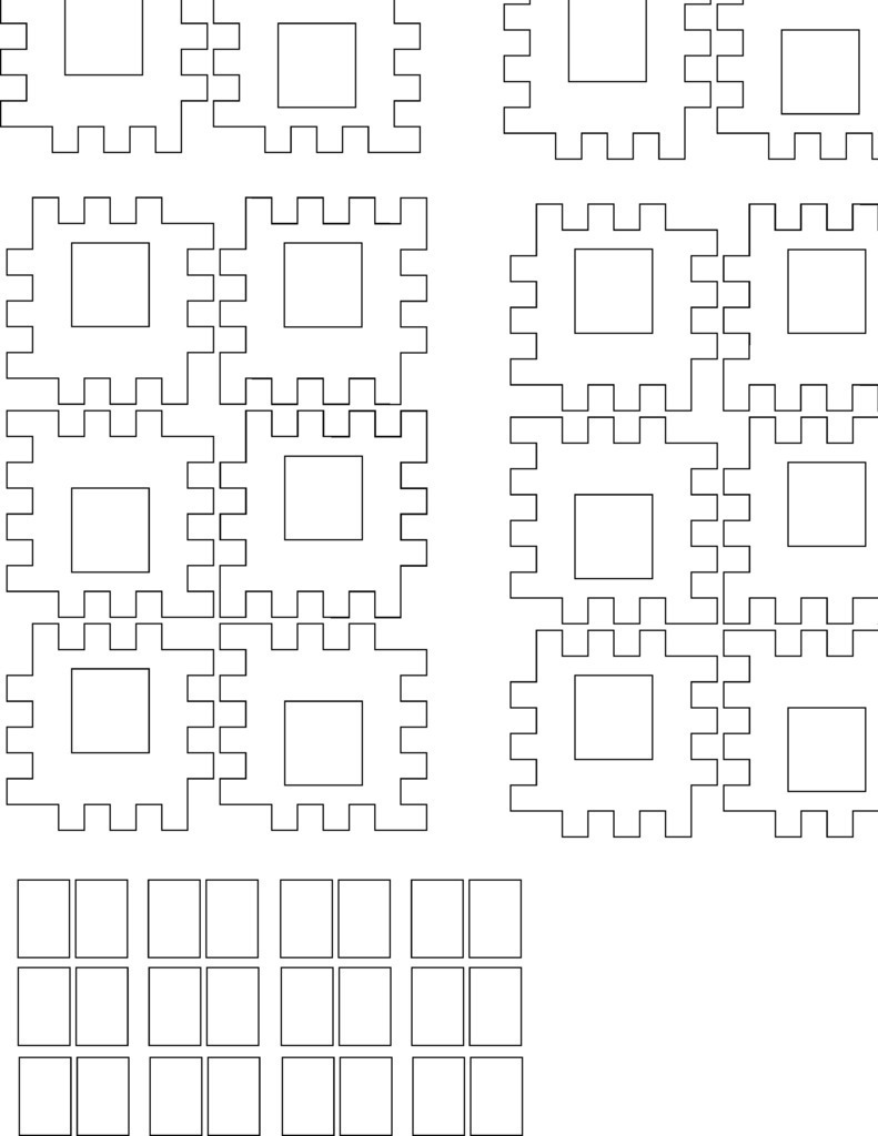 Пазл-бокс для лазерной резки