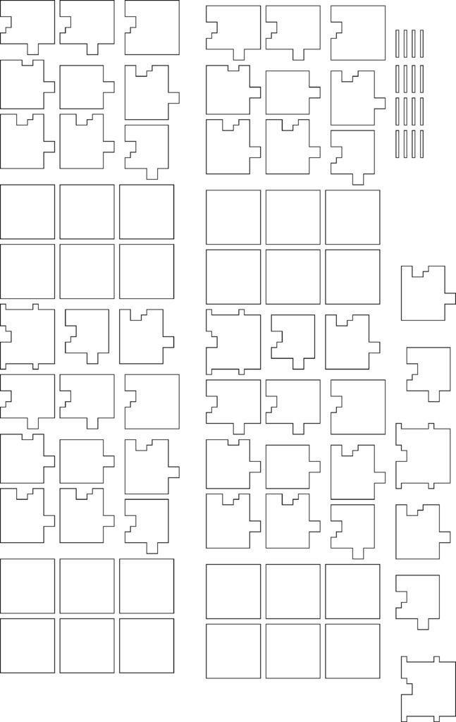 Пазл-бокс для лазерной резки
