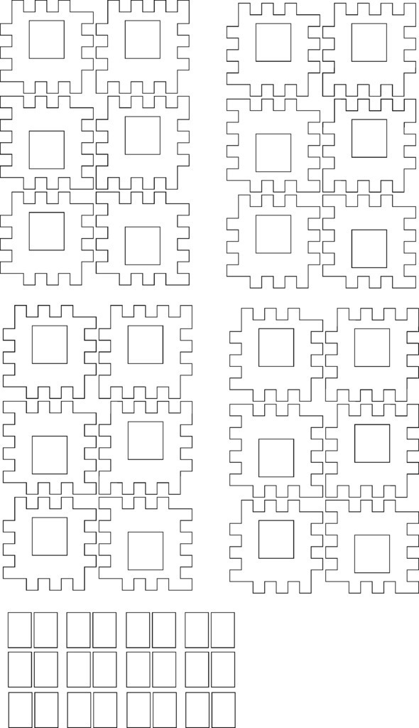 Пазл-бокс для лазерной резки