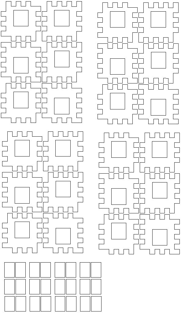 Пазл-бокс для лазерной резки