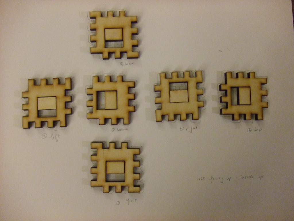 Пазл-бокс для лазерной резки