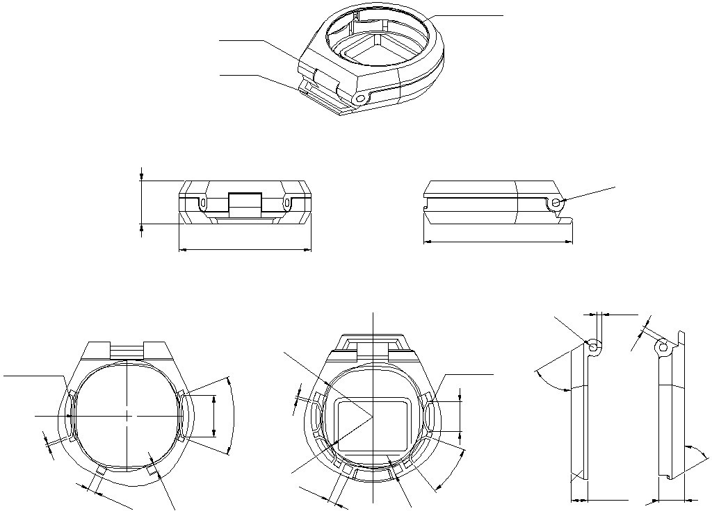 Корпус карманных часов