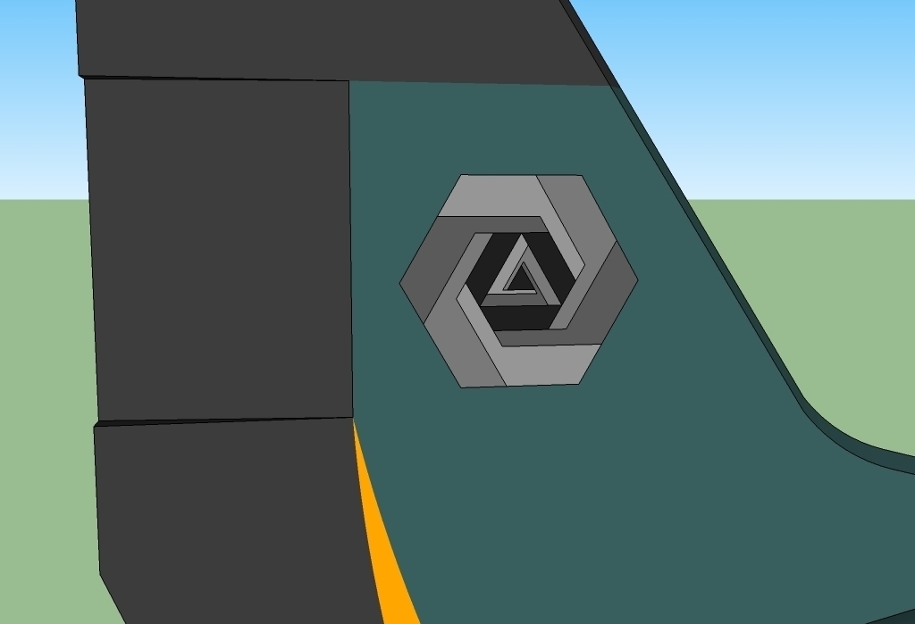 Модель открытого биплана