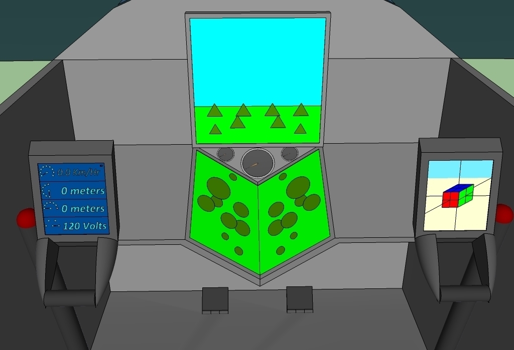 Модель открытого биплана