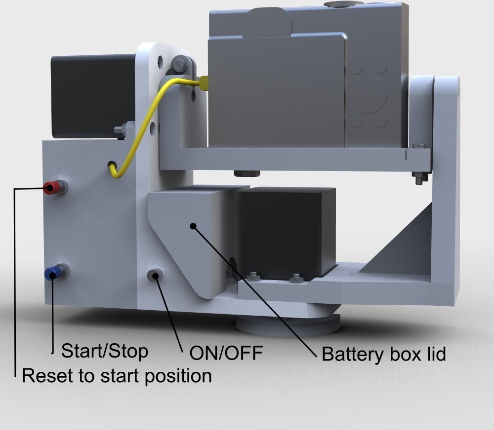 Моторизованная полуручная панорамная голова