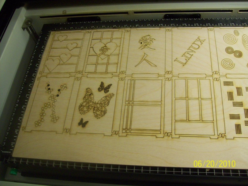 Шкаф для мини LED света в стиле Сёдзи