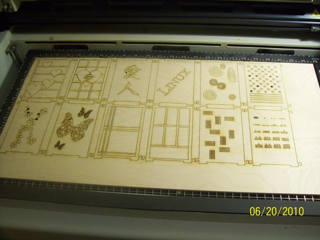 Шкаф для мини LED света в стиле Сёдзи