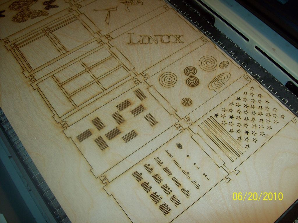 Шкаф для мини LED света в стиле Сёдзи