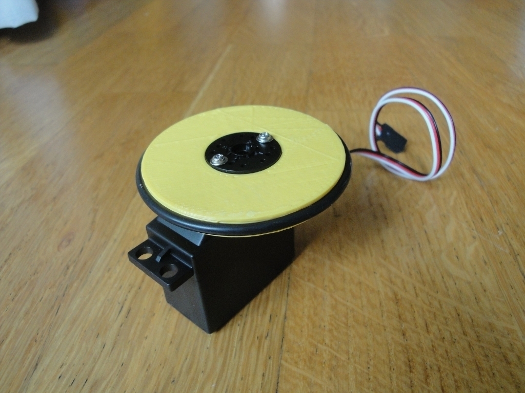 Колесо сервопривода для мобильных роботов