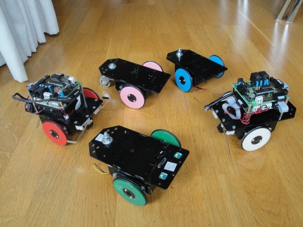 Колесо сервопривода для мобильных роботов