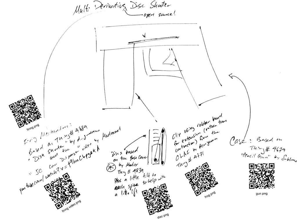 Игрушечный дисковый стрелок