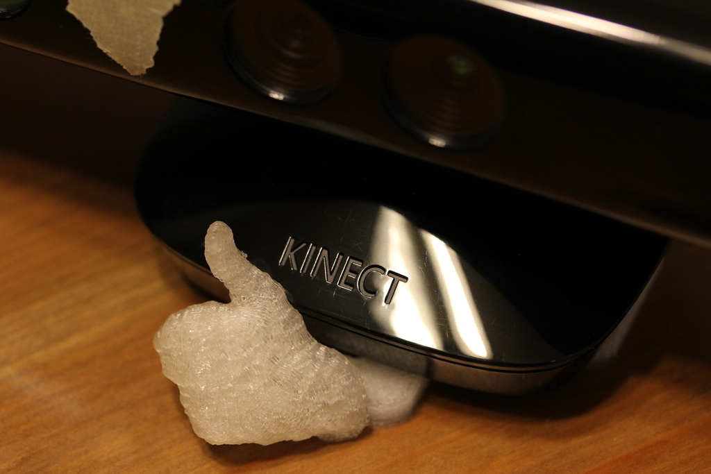 FaceCube: Копирование реальности с помощью Kinect и 3D-принтера