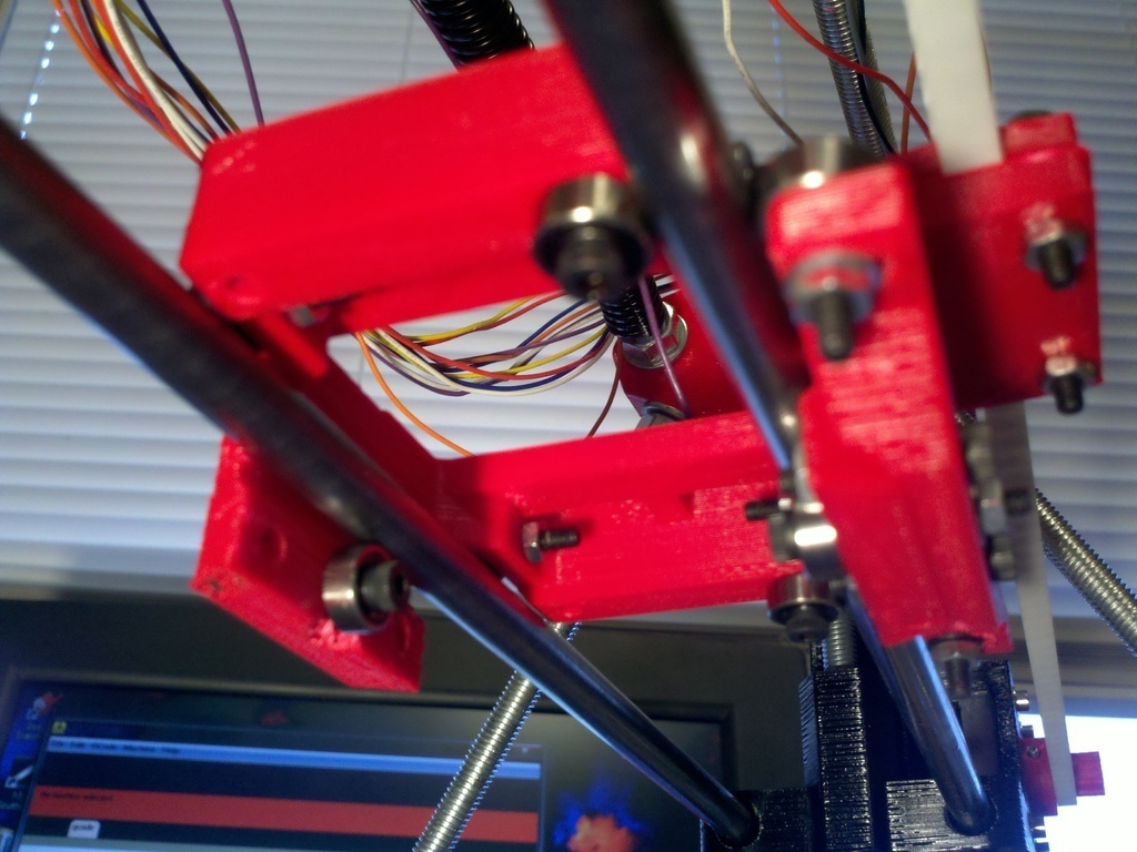 Открытый X-держатель Prusa с подшипниками