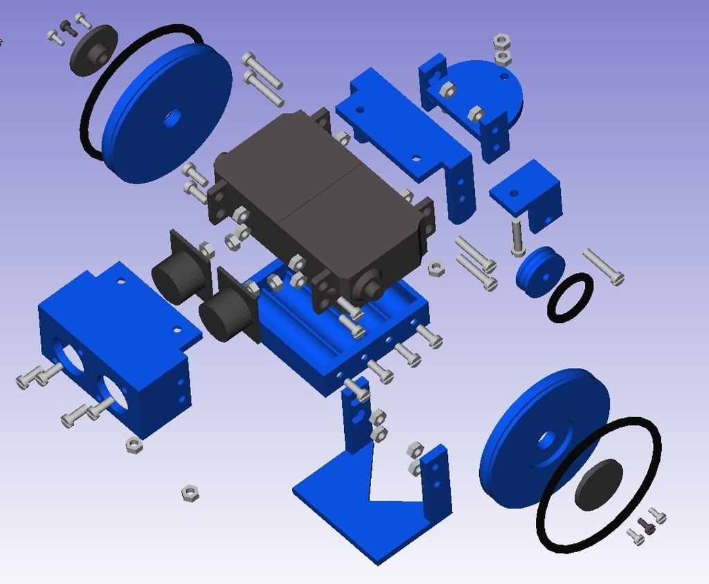 МиниSkybot Робот V1.0