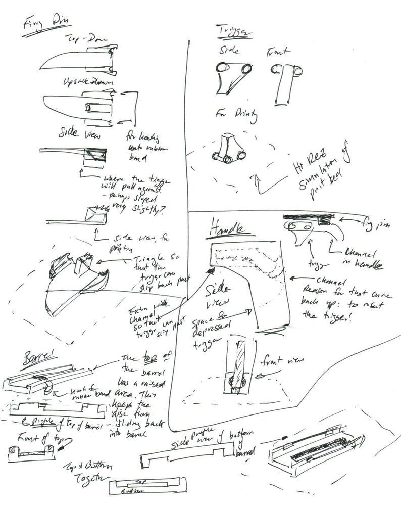 Открытый дискострел