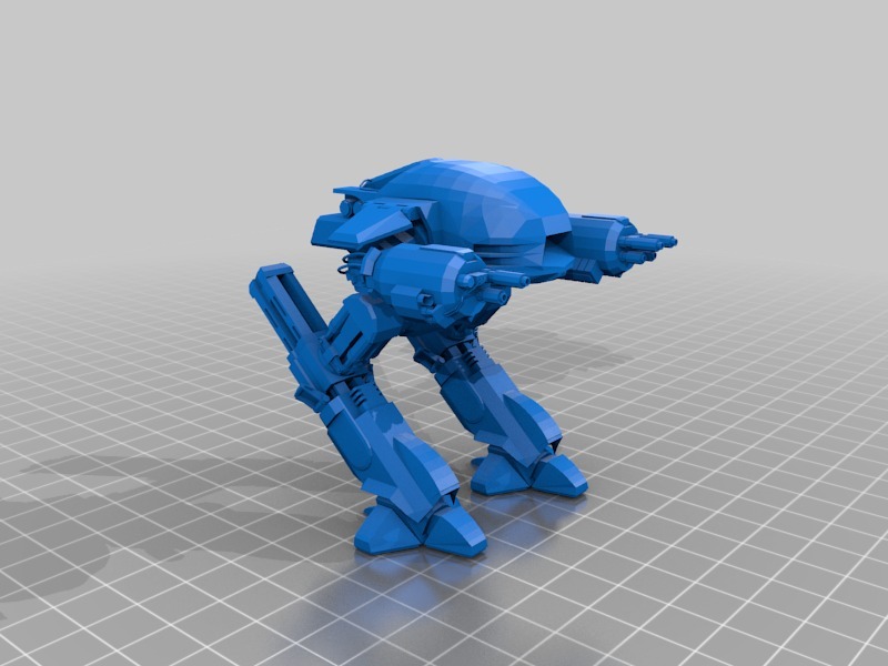 Модель ED-209 - Полицейский дроид