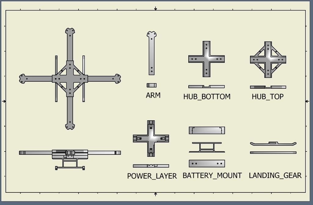 Квадрокоптер Bodgie