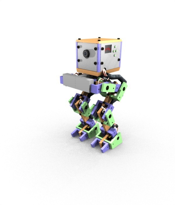 Бипедальный робот Prodos