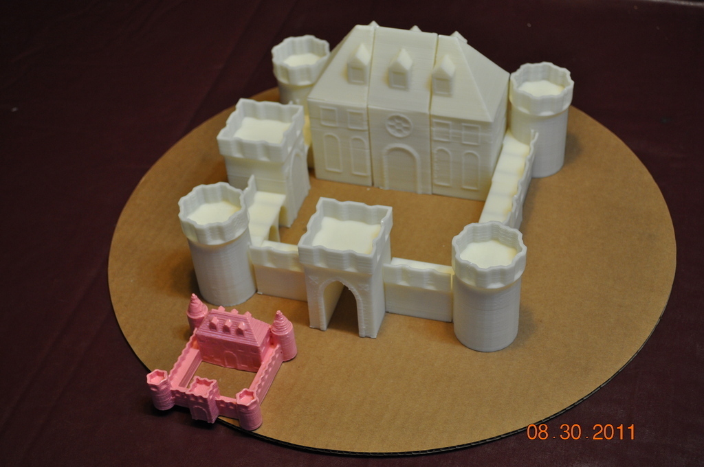 Набор блоков замка для сборки