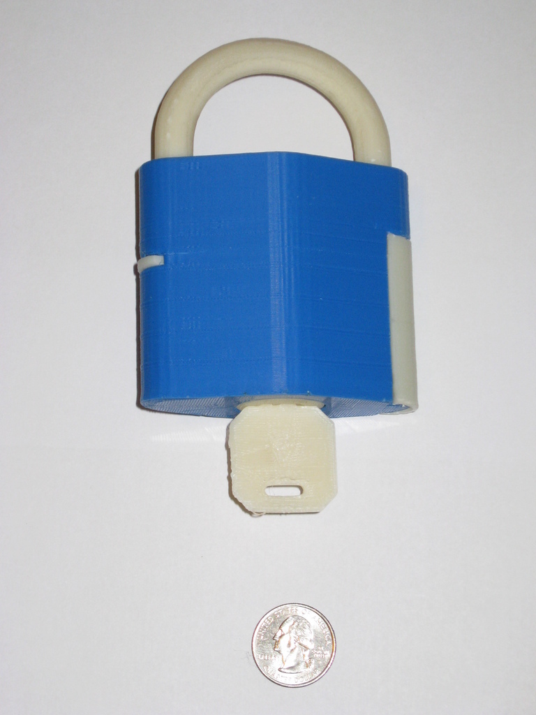 Функциональный замок с штифтом