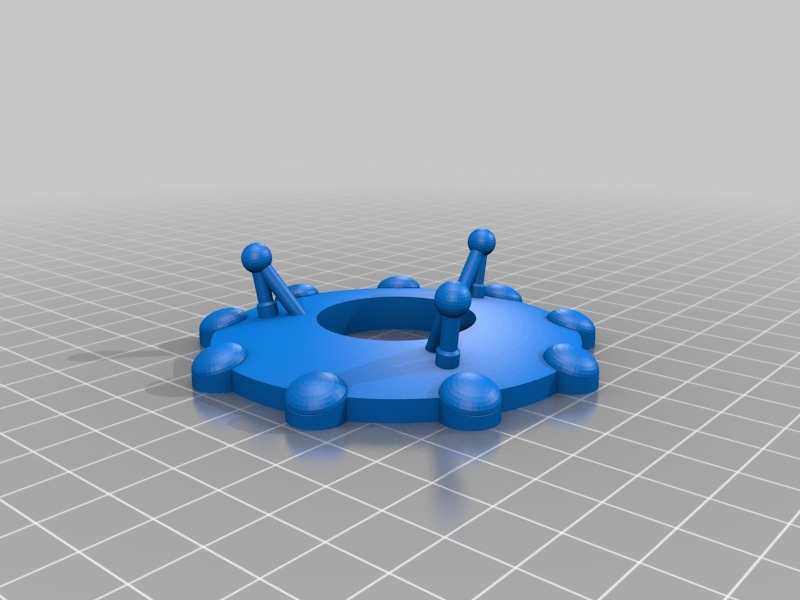 Спортивная модель летающей тарелки (двухцветная версия)