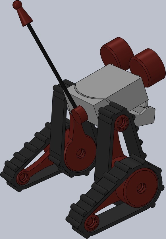 Маскот Makerbot с подвижными глазами