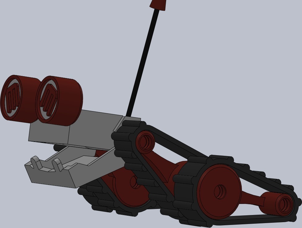 Маскот Makerbot с подвижными глазами