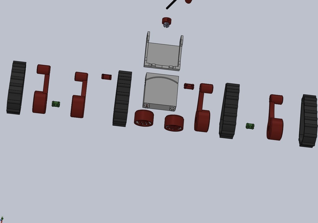 Маскот Makerbot с подвижными глазами