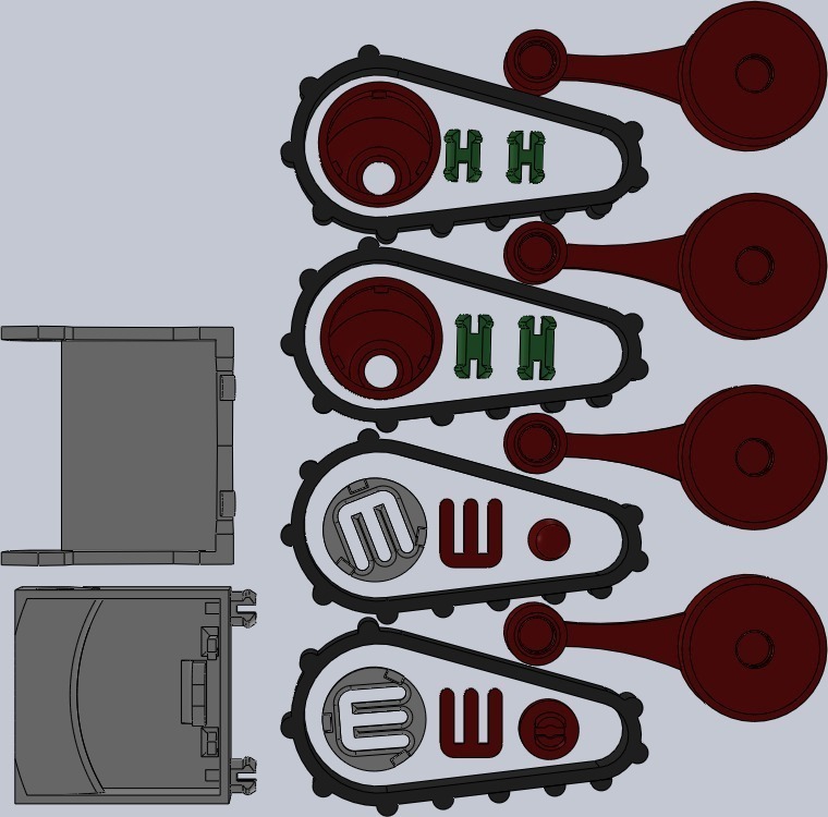 Маскот Makerbot с подвижными глазами