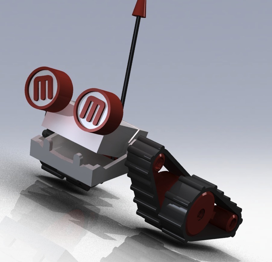 Маскот Makerbot с подвижными глазами