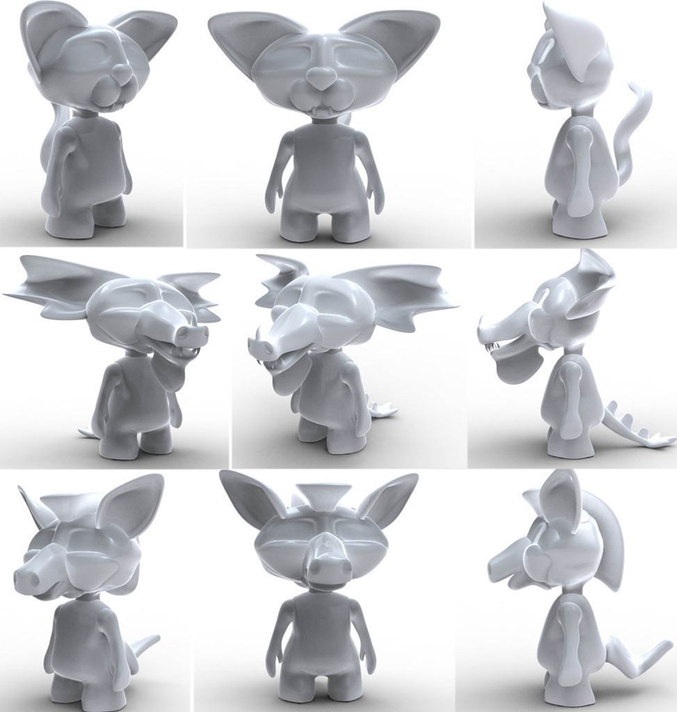 Креативные существа для кастомизации