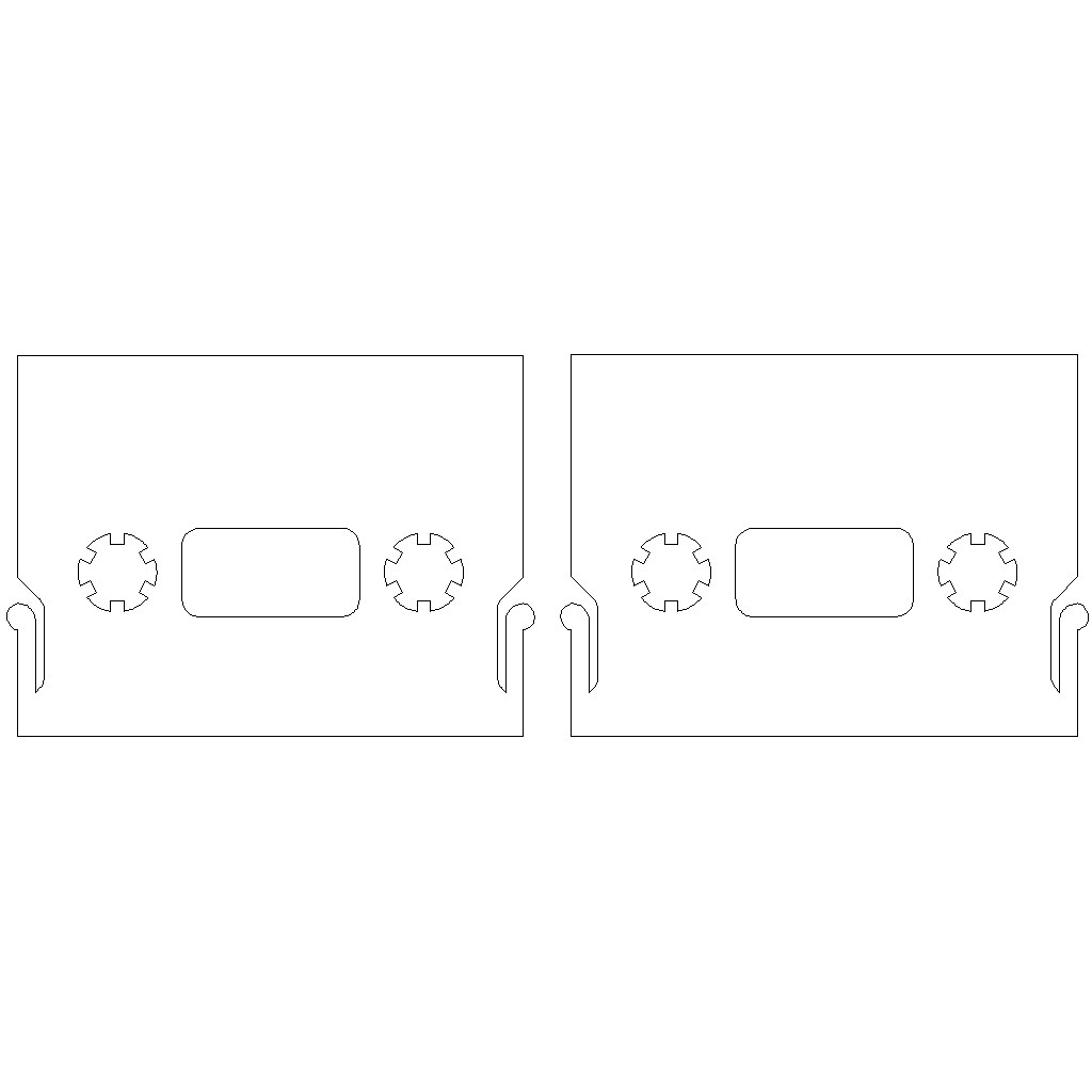 Держатель для SD-карт в виде кассеты