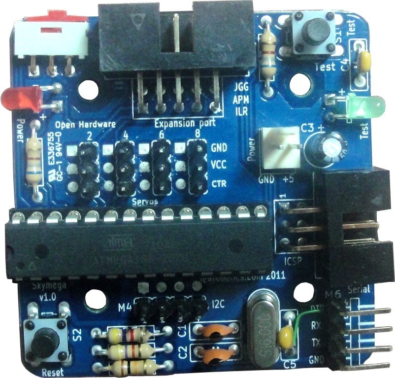 Электронная плата Skymega для программирования роботов