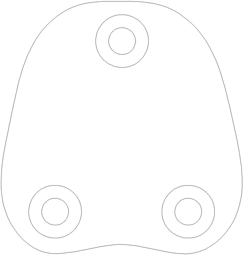 Комплект каркаса ArduCopter в форматах STL и DXF