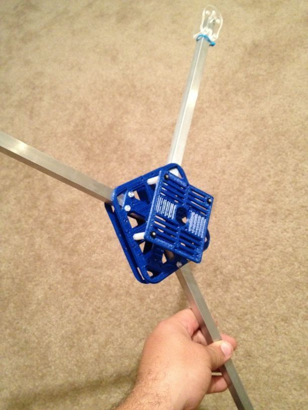 Комплект каркаса ArduCopter в форматах STL и DXF