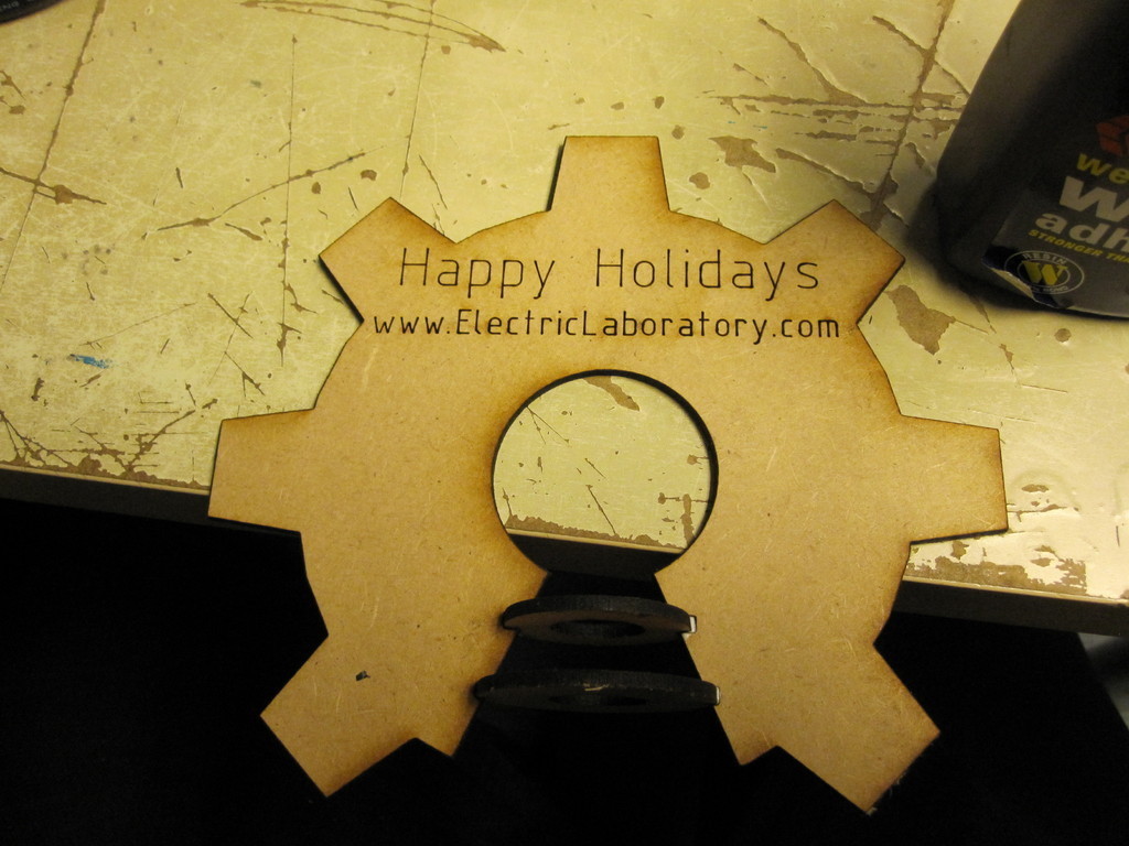 Звезда для новогодней елки с логотипом Open Hardware