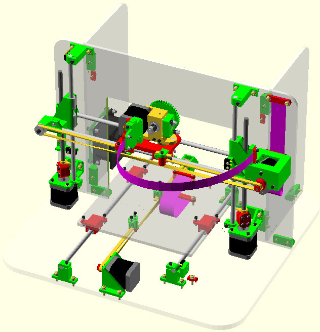3D-принтер Mendel90