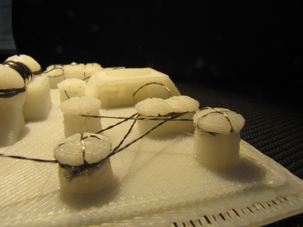 3D-печатная библиотека печатных плат (без пайки)