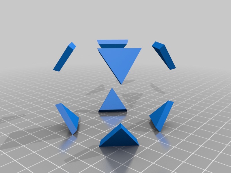 Двухцветные Архимедовы тела - 1