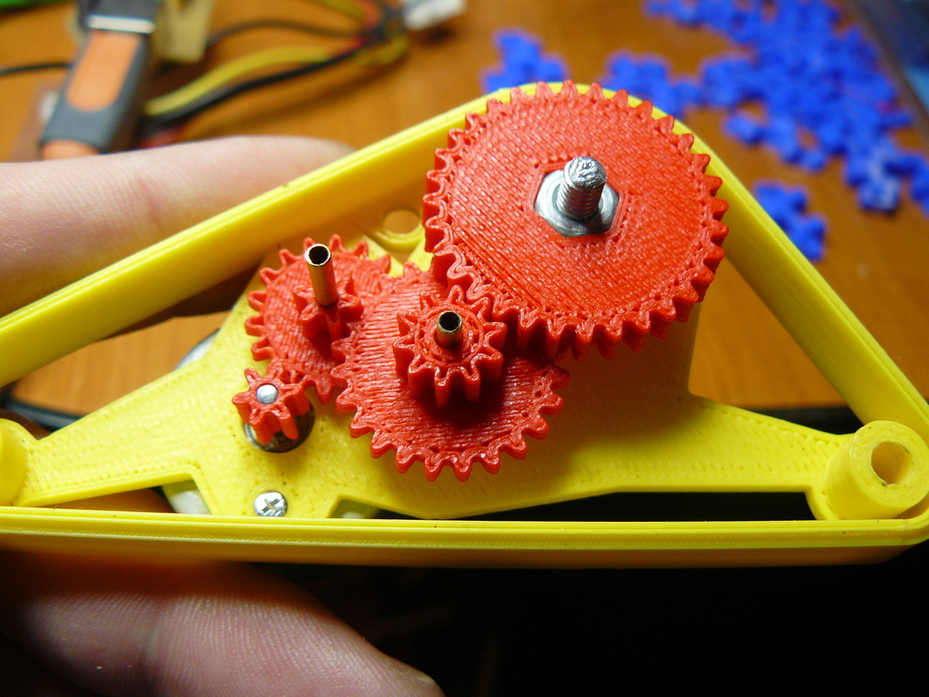 Tracked база для небольших роботов