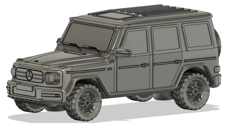 3D печатная модель. Скала 1:43